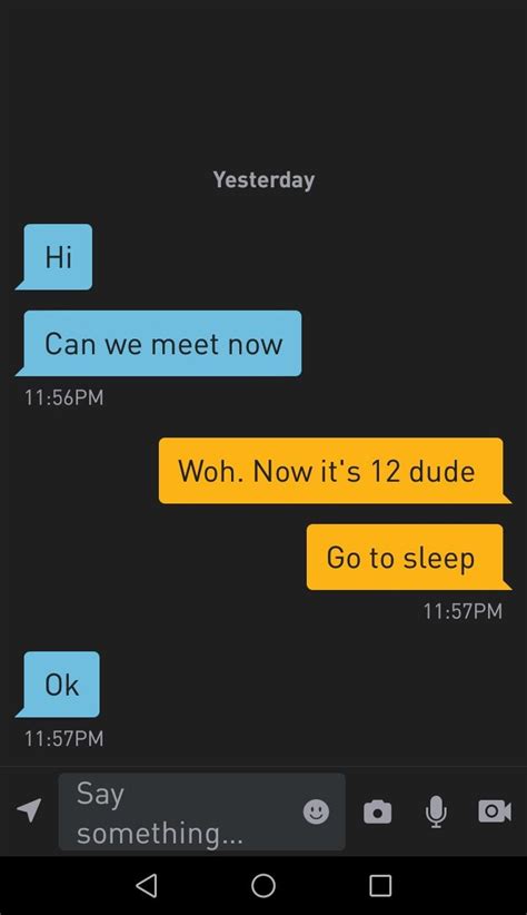 Grindr chats